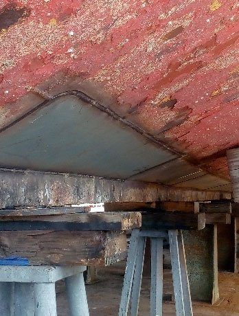 Manutenzione scafo