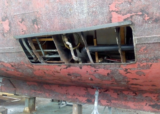 Manutenzione scafo e appendici