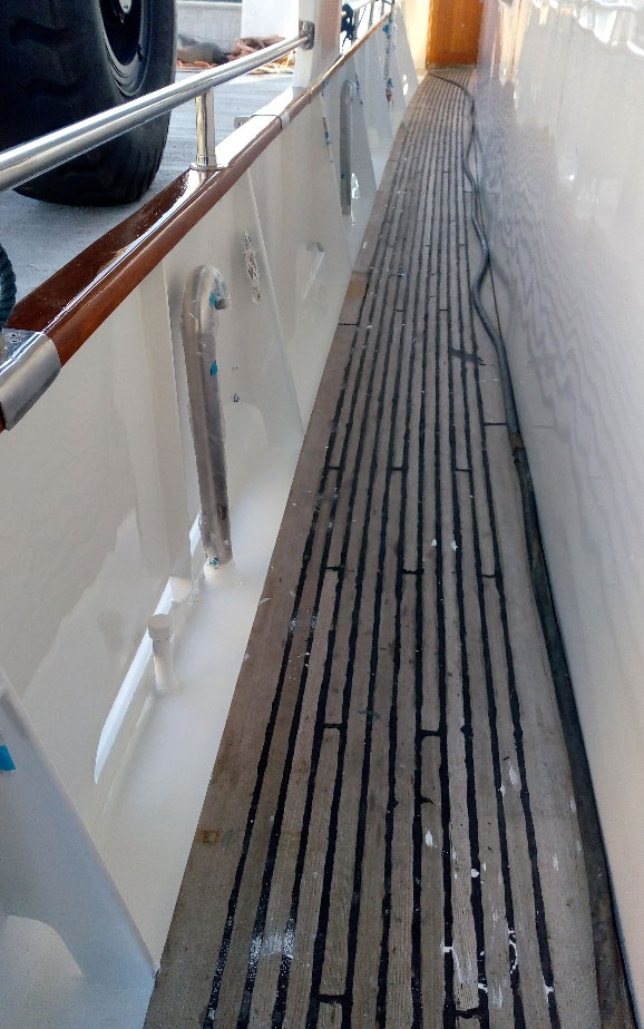 Manutenzione yachts